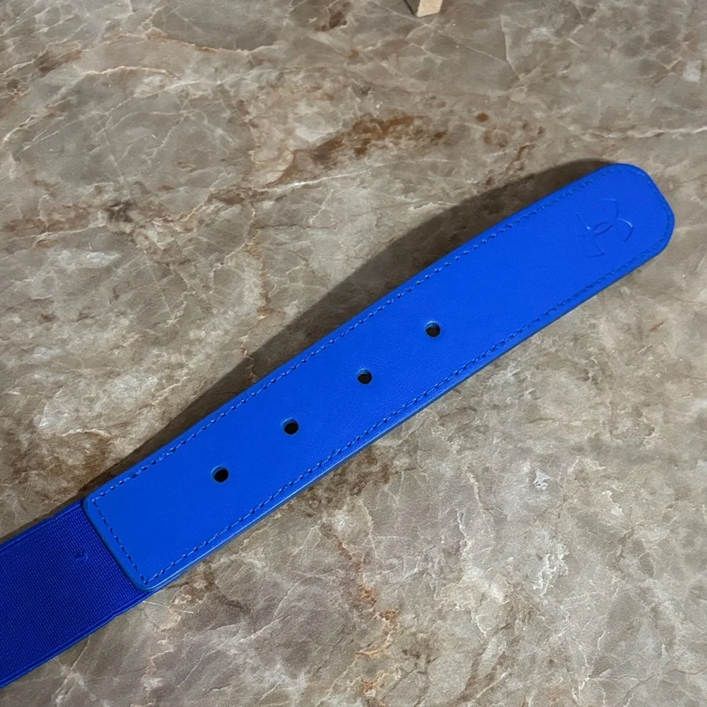 Under Armour Royal Blue Belt with Silver Buckle